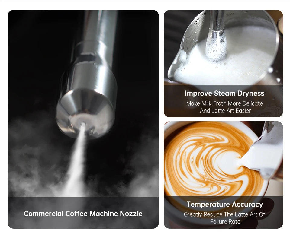 Coffee Maker20 Bar Semi Automatic Super Slim ESE POD & Powder Espresso Machine H11