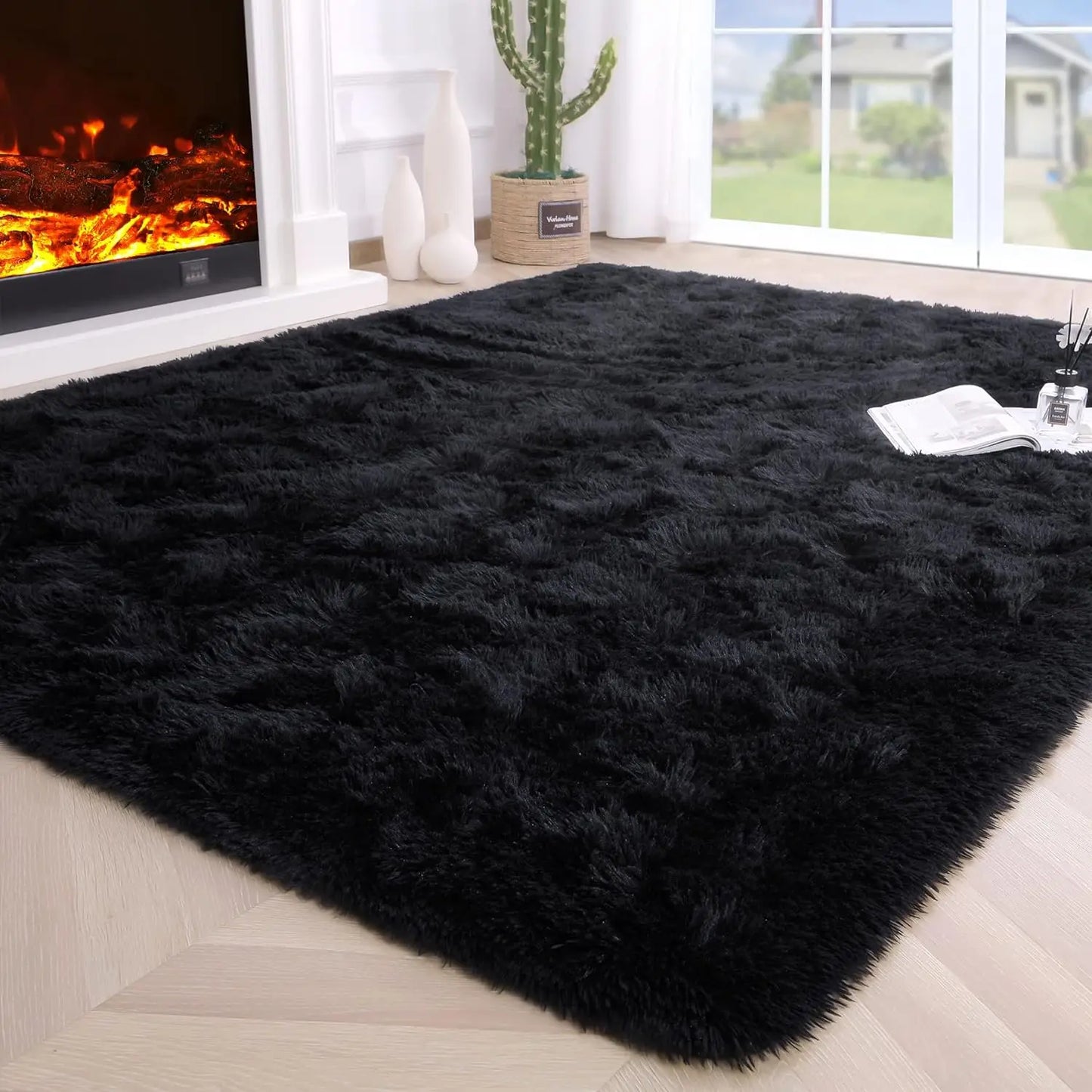 Fluffy Rugs Fuzzy Area Rugs for Room all rooms Soft Carpet Non Slip Rugs for Hardwood Floors Room Decor