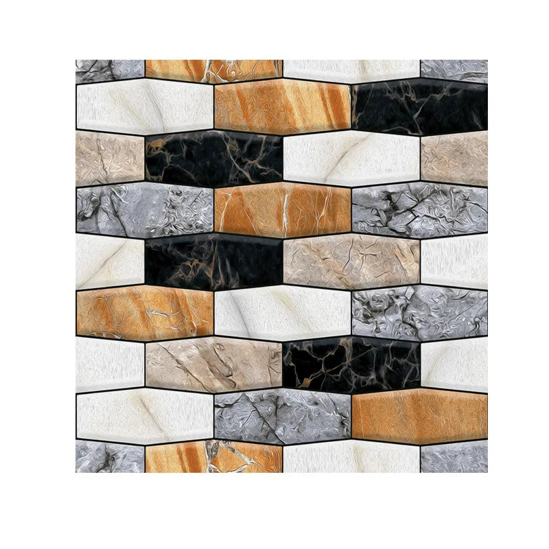 20PCS Self Adhesive Tile Wall Sticker Home Decor 3D pack Covers for Kitchen Cupboard Bath Waterproof