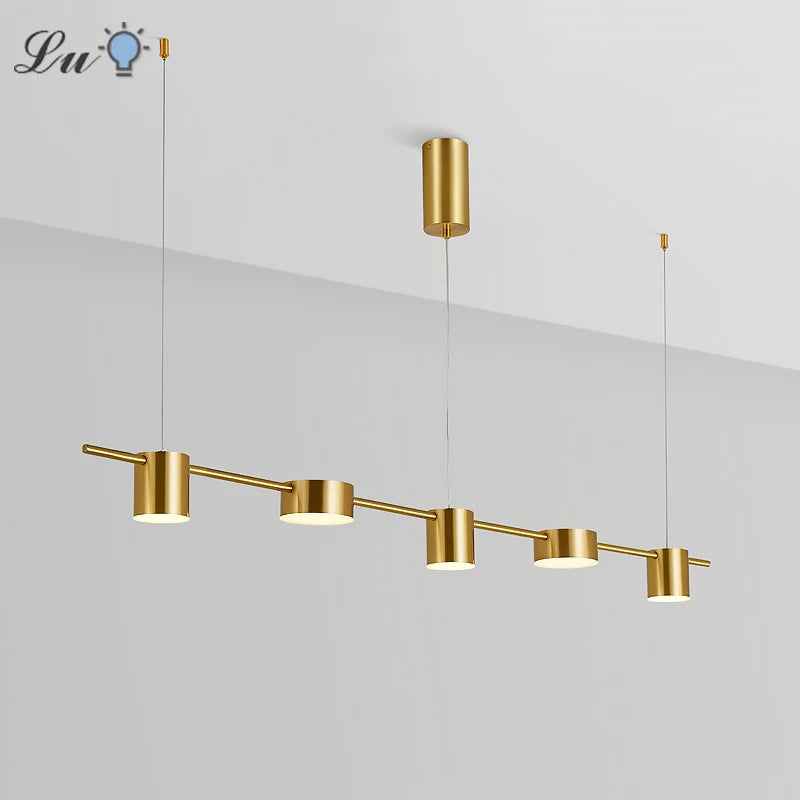 Led Living Room Chandeliers Ceiling Hanging Light Fixture Dimmable Indoor Lighting Lamp