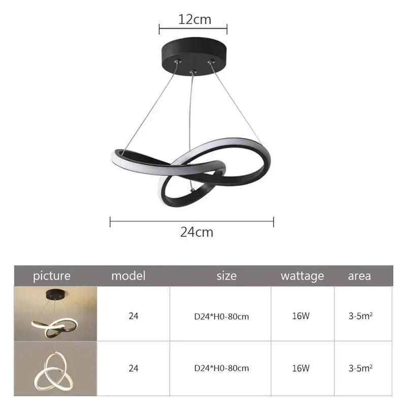 Nordic LED Ceiling Lamp For All Rooms Simple Illumination Light