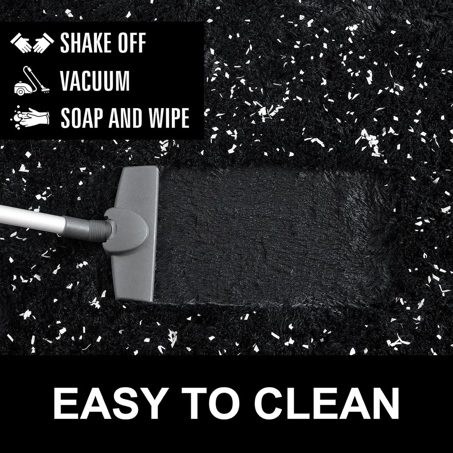 Fluffy Rugs Fuzzy Area Rugs for Room all rooms Soft Carpet Non Slip Rugs for Hardwood Floors Room Decor