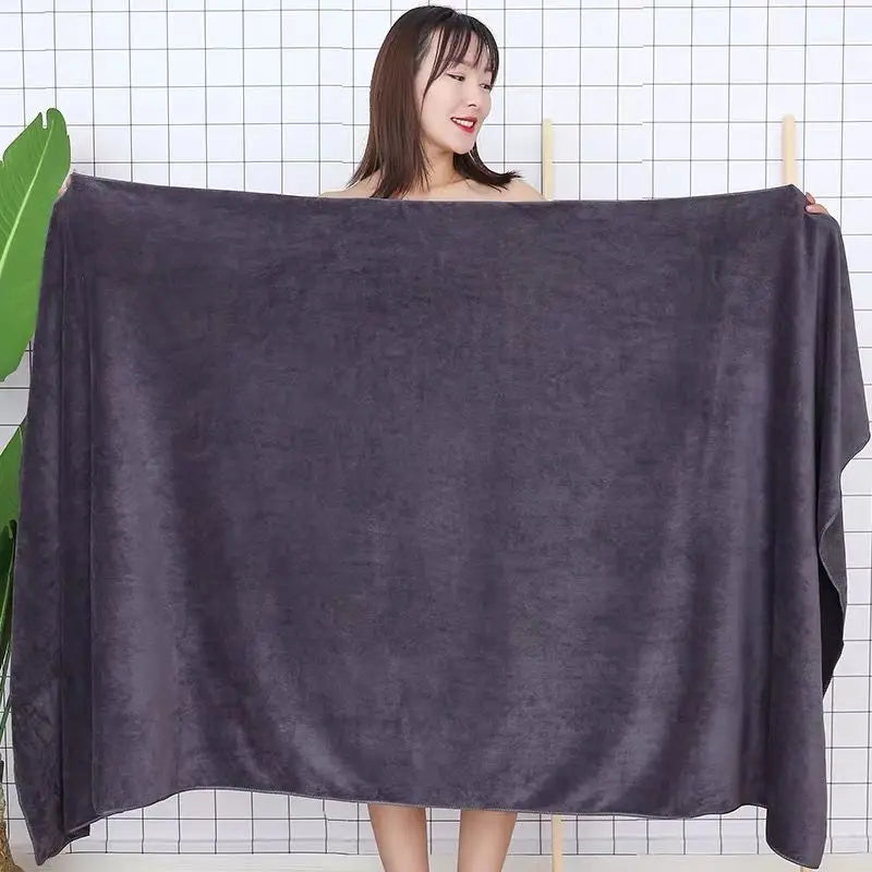Custom Bath Towe Shower Oversized Towel Laser LOGO for sports, gym, or solon