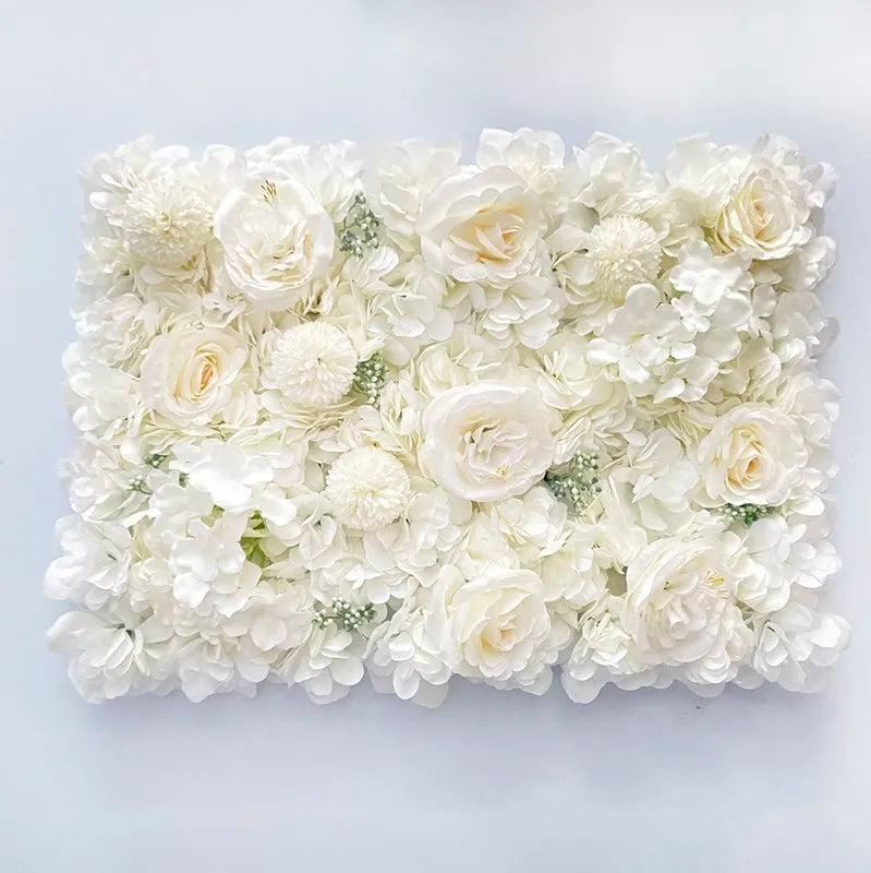 Pink Silk Rose Flower Wall Decoration Backdrop Decor