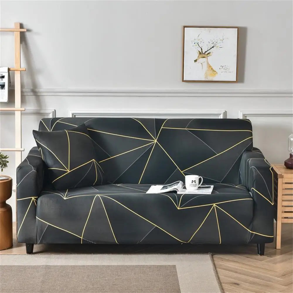 Stretch Plaid Slipcover Elastic Sofa for Living Room Sofa Chair Couch Cover Home Decor