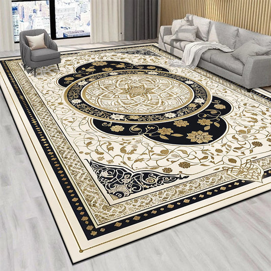 Persian Luxury Carpet for All Rooms Rug Non-slip Mat Tapis Style