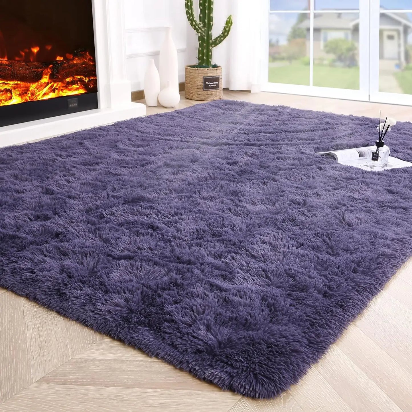 Fluffy Rugs Fuzzy Area Rugs for Room all rooms Soft Carpet Non Slip Rugs for Hardwood Floors Room Decor