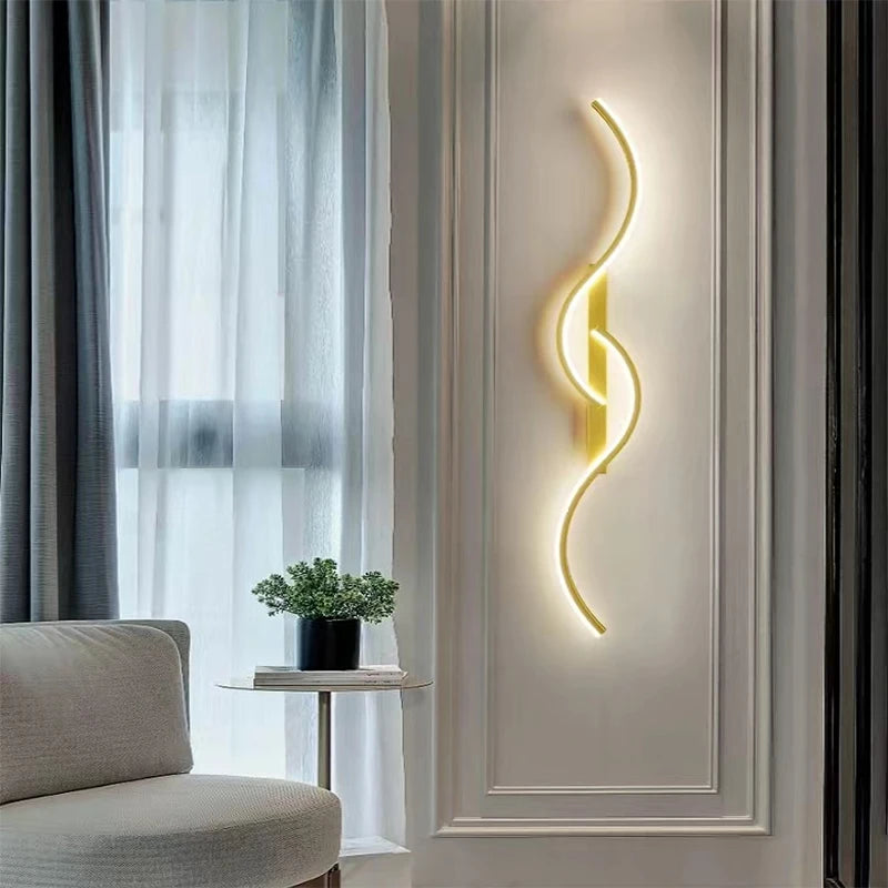 LED Wall Lamp Led Light Long Strip Wall Sconces Beautiful for all Rooms