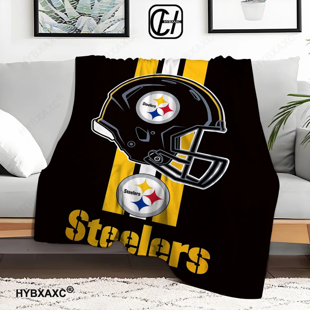 Pittsburgh S-Steelers HD Soft Throw Blanket for All Rooms