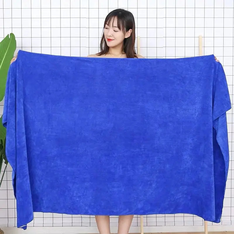 Custom Bath Towe Shower Oversized Towel Laser LOGO for sports, gym, or solon