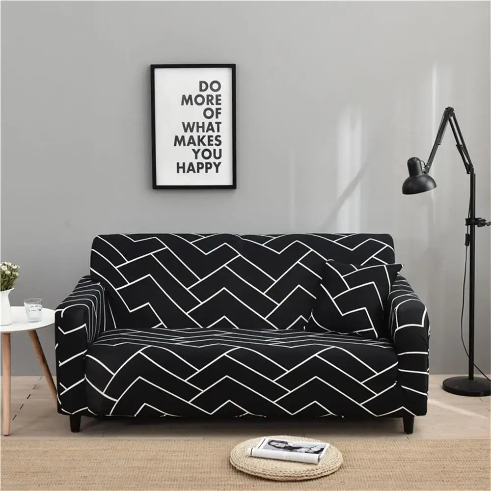 Stretch Plaid Slipcover Elastic Sofa for Living Room Sofa Chair Couch Cover Home Decor