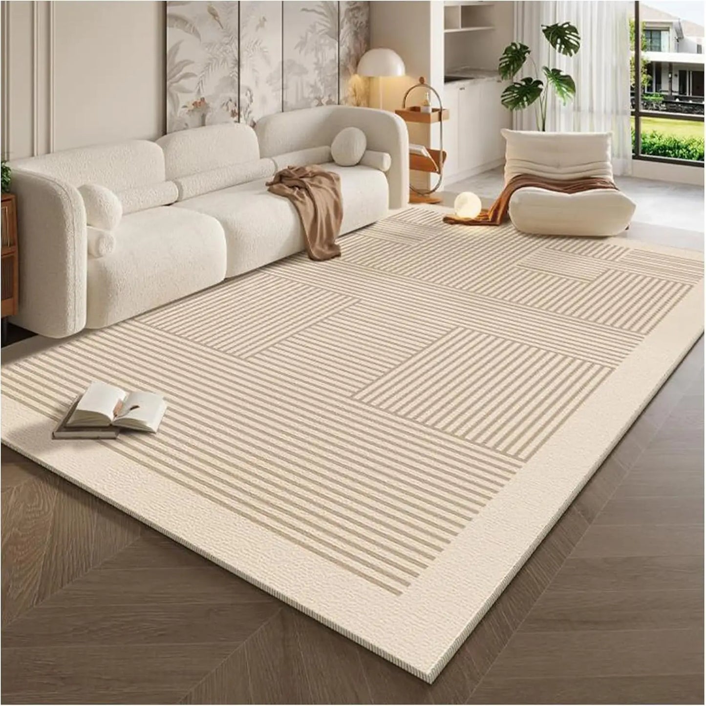 Crystal Velvet Carpet Home Living Room Coffee Table Mat Room Study Cloakroom Floor Mat