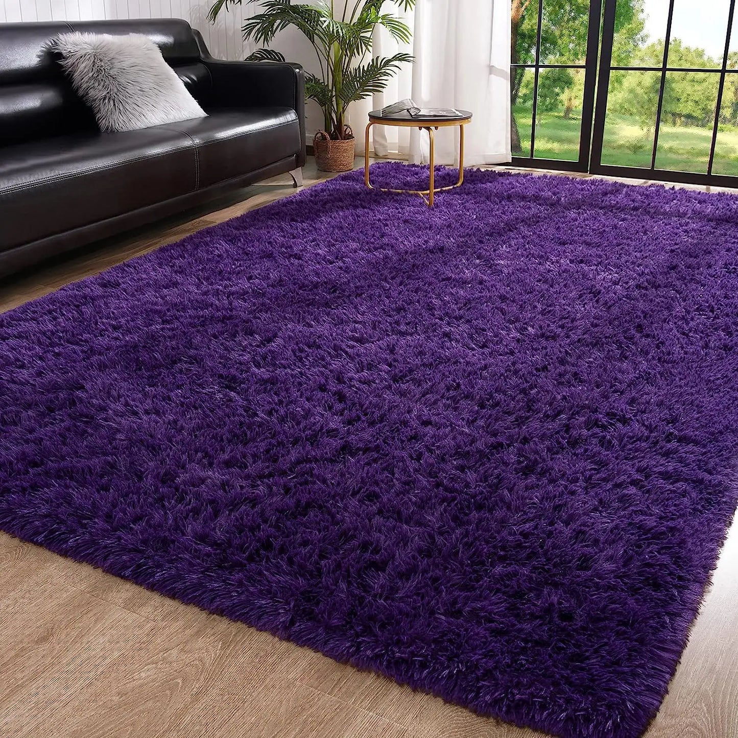 Fluffy Rugs Fuzzy Area Rugs for Room all rooms Soft Carpet Non Slip Rugs for Hardwood Floors Room Decor