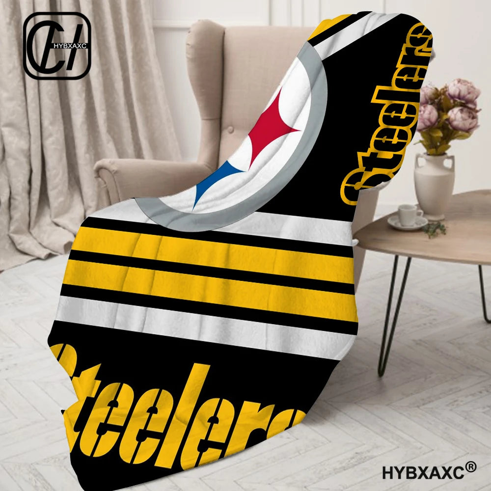 Pittsburgh S-Steelers HD Soft Throw Blanket for All Rooms