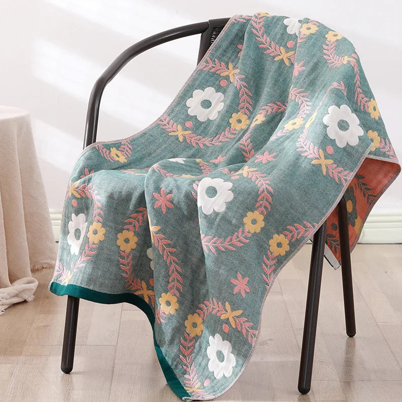 Cotton Gauze Bath Towel Set, Bathroom, High Quality,