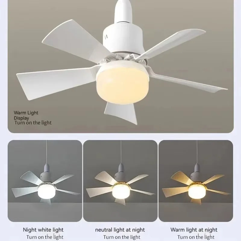 Ceiling Fan With Light Remote Control Dimmable 30W Modern Smart Wireless Fans Lighting For Any Room