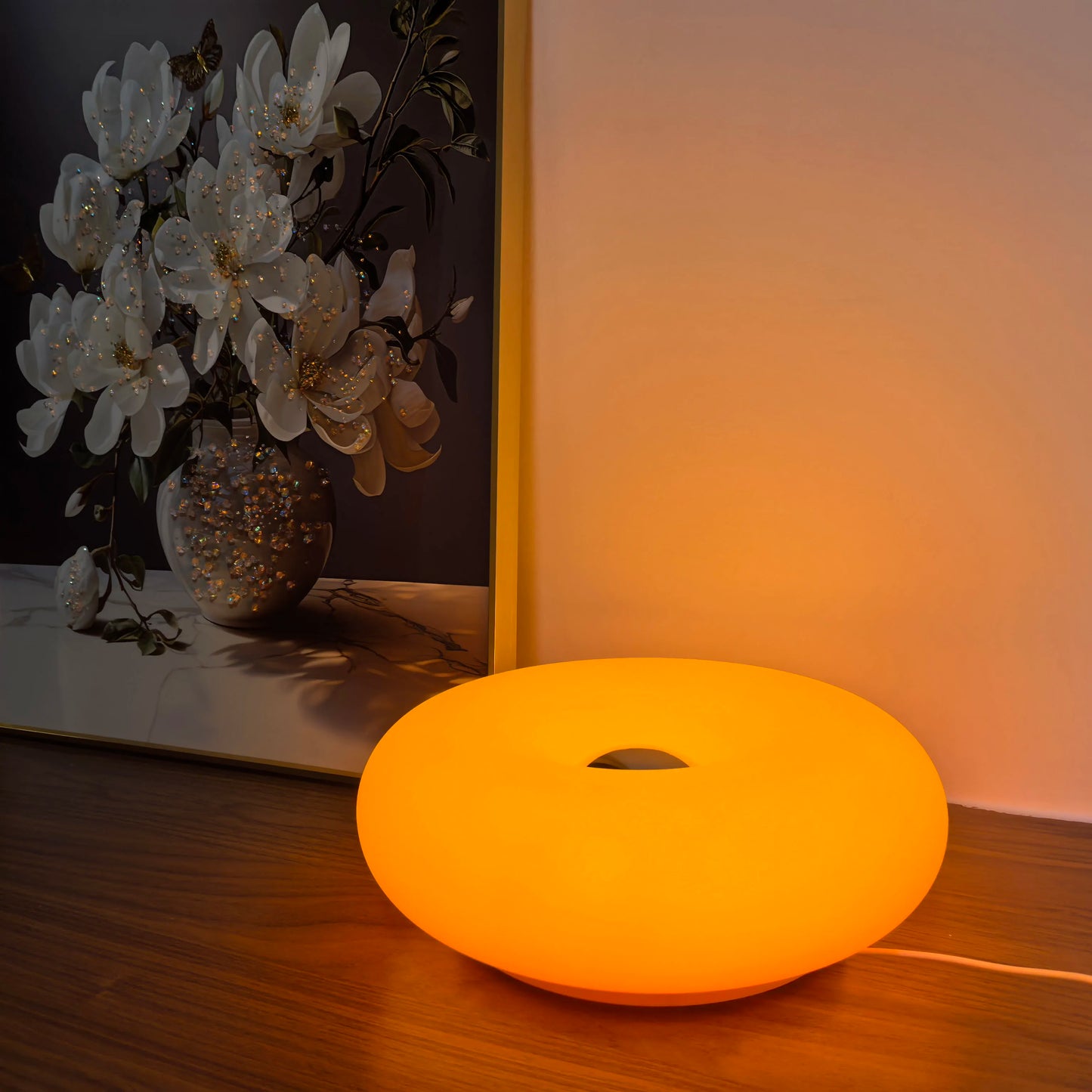 table lamp USB plug lamp for all rooms donut ambient light