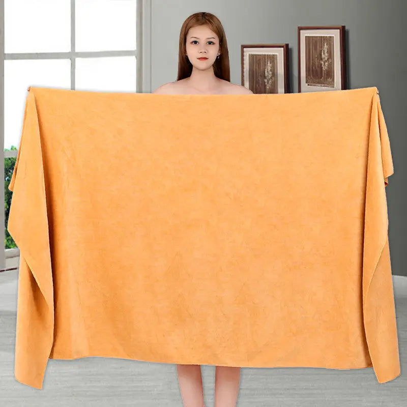 Custom Bath Towe Shower Oversized Towel Laser LOGO for sports, gym, or solon