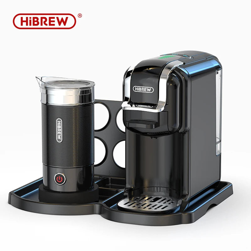 5 in 1 Multiple Capsule Coffee Machine DG Cappuccino Small Capsule ESE Pod Ground Coffee Cafeteria