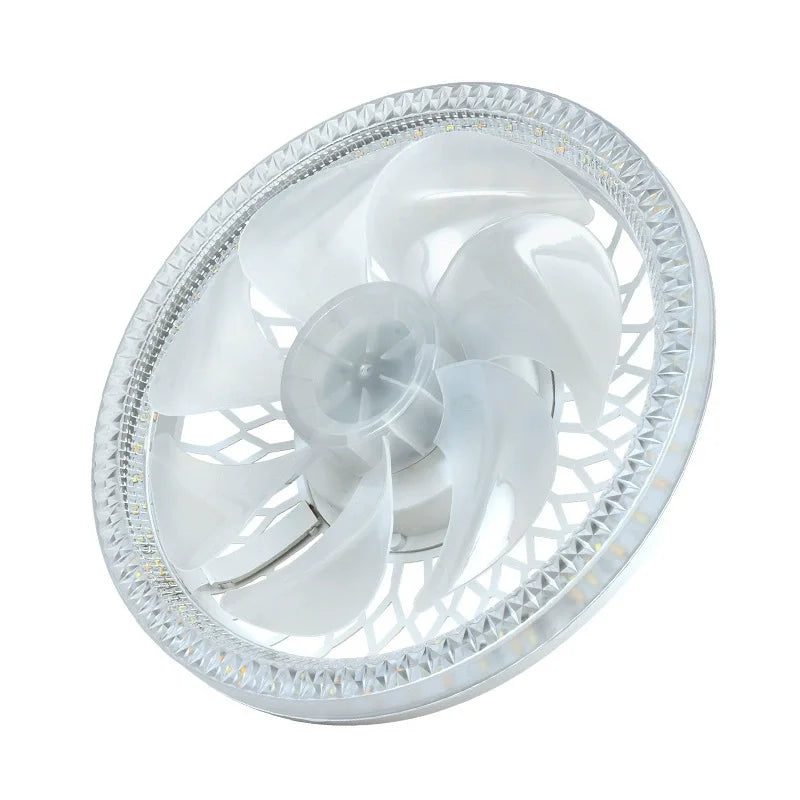 Remote Control Ceiling Fan with LED Lighting with Remote Control Converter Base for Any Room
