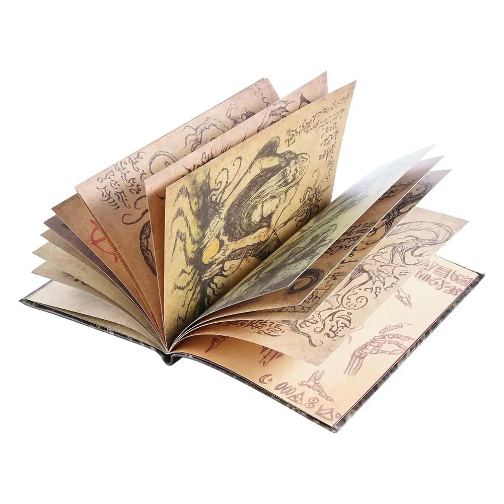 Necronomicon Magic Book Prop Altar Ritual Summon Book Home Halloween Living Room Decoration