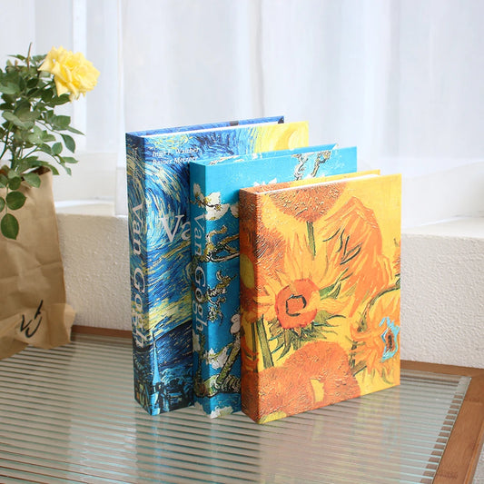 3Pcs/Set Multiple Size Book Villa Hotle Simulation Books Set  Props Decor