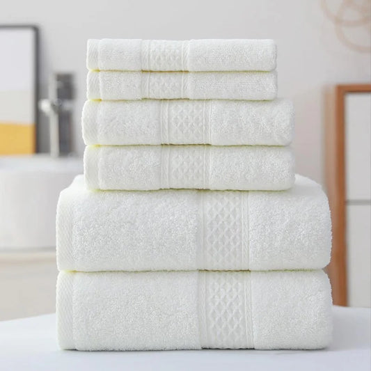 3pcs Luxurious Cotton Towel Set Ultra Soft Highly Absorbent Includes 1 Bath Towels 1 Hand Towel 1 Washcloth