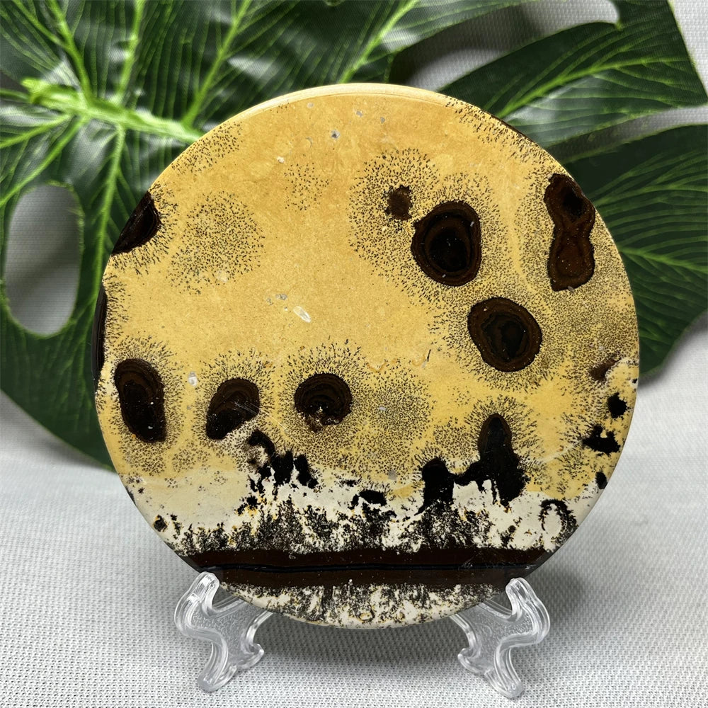 Picture Stone Natural Rock Round Home Rooms Decor For Spiritual Healing