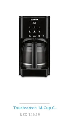 Automatic Cold Brew Coffee Maker 7-Cup Glass Carafe Stainless Steel Filter Lid Clear Brewing Chamber Removable