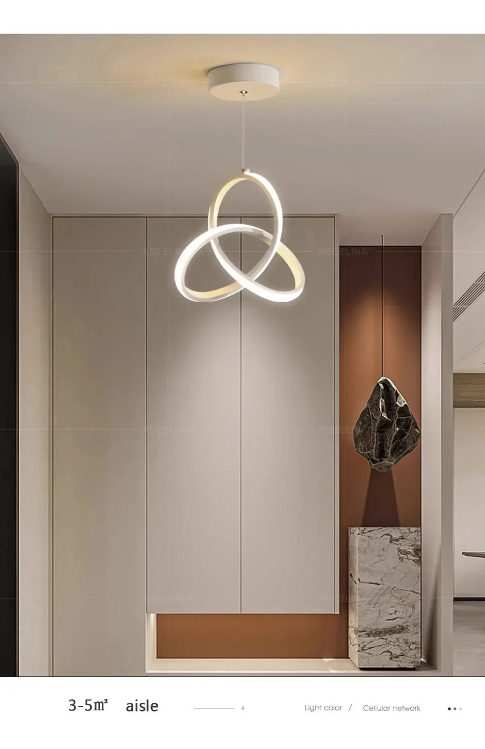 Nordic LED Ceiling Lamp For All Rooms Simple Illumination Light
