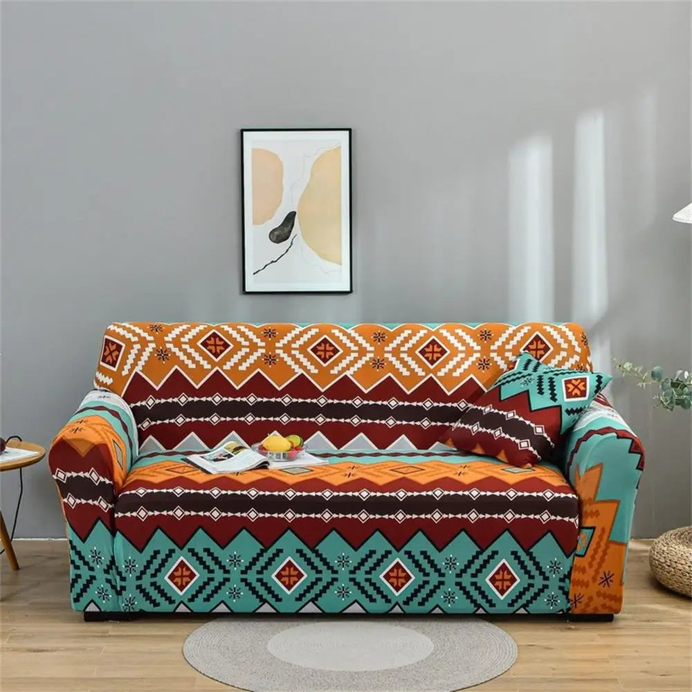 Stretch Plaid Slipcover Elastic Sofa for Living Room Sofa Chair Couch Cover Home Decor