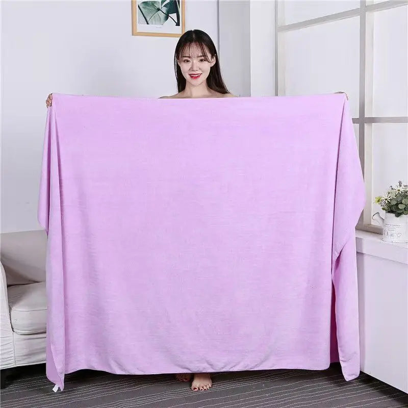 Custom Bath Towe Shower Oversized Towel Laser LOGO for sports, gym, or solon