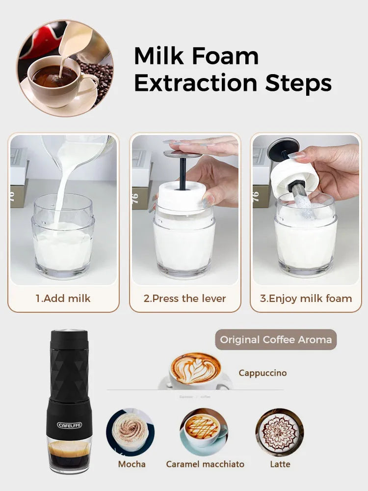 Hot/Cold Water Manual Espresso Maker