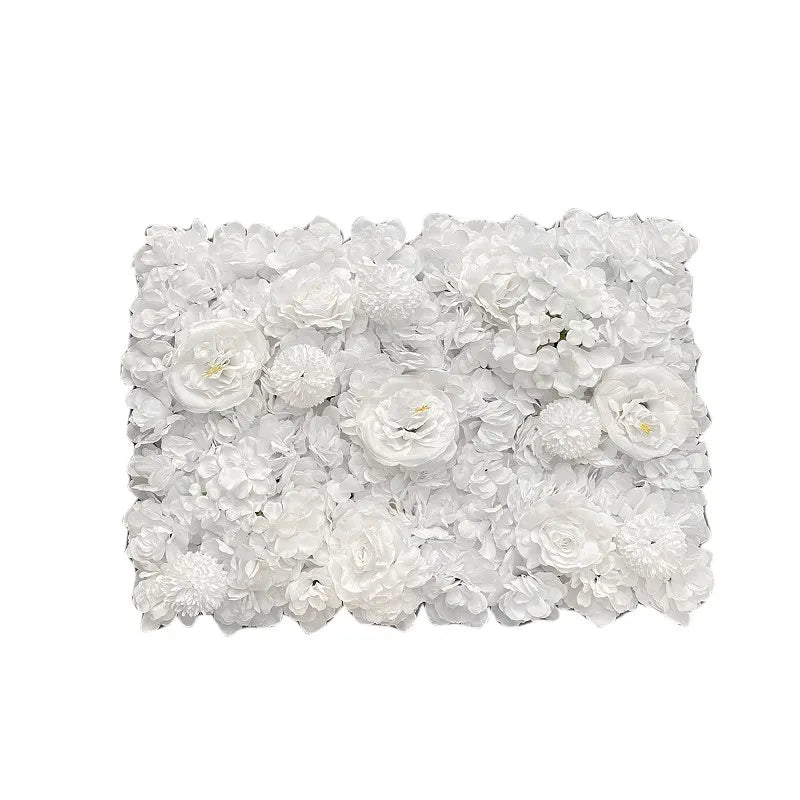 Pink Silk Rose Flower Wall Decoration Backdrop Decor