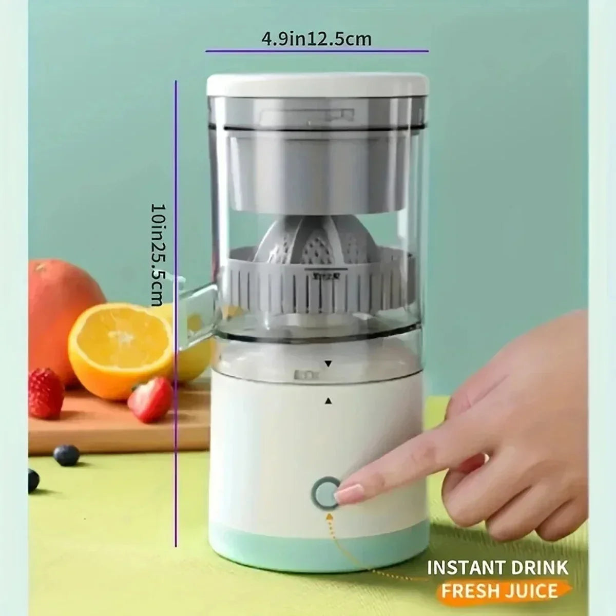 Electric Juicer Juice Cup Citrus Orange Lemon Squeezer USB Charging Blender Fresh Separator Press Machine