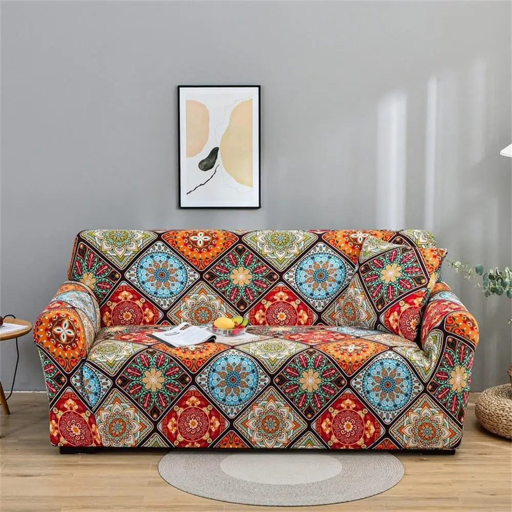 Stretch Plaid Slipcover Elastic Sofa for Living Room Sofa Chair Couch Cover Home Decor