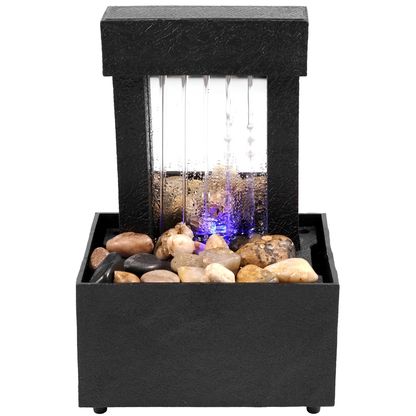 Fountain with Light Water Feature Zen Meditation Fountain Zen Meditation Fountain Fountain Ornament