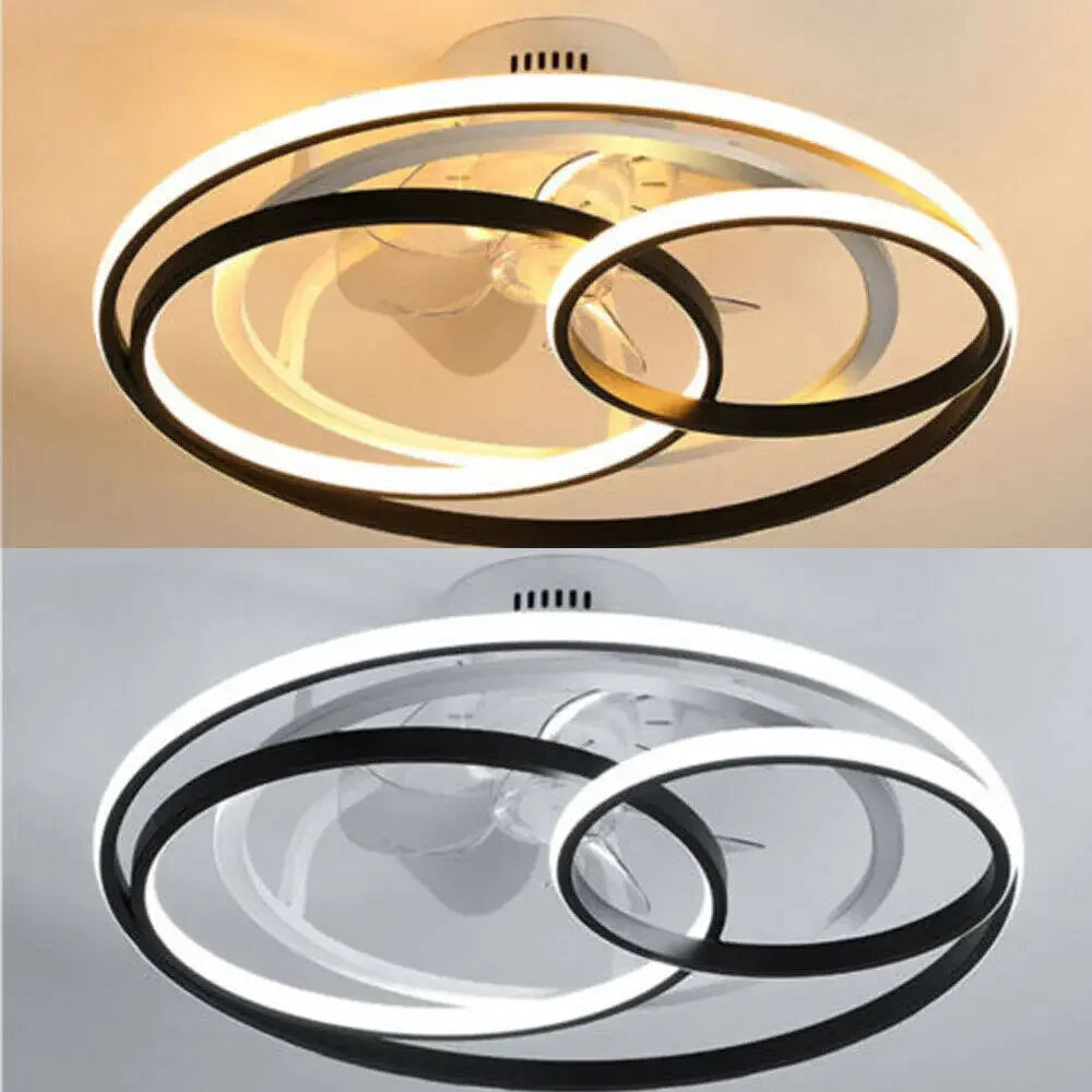 20INCH Round LED Ceiling Light Ring Design, Perfect for Dining Room, Bedroom or Living Room