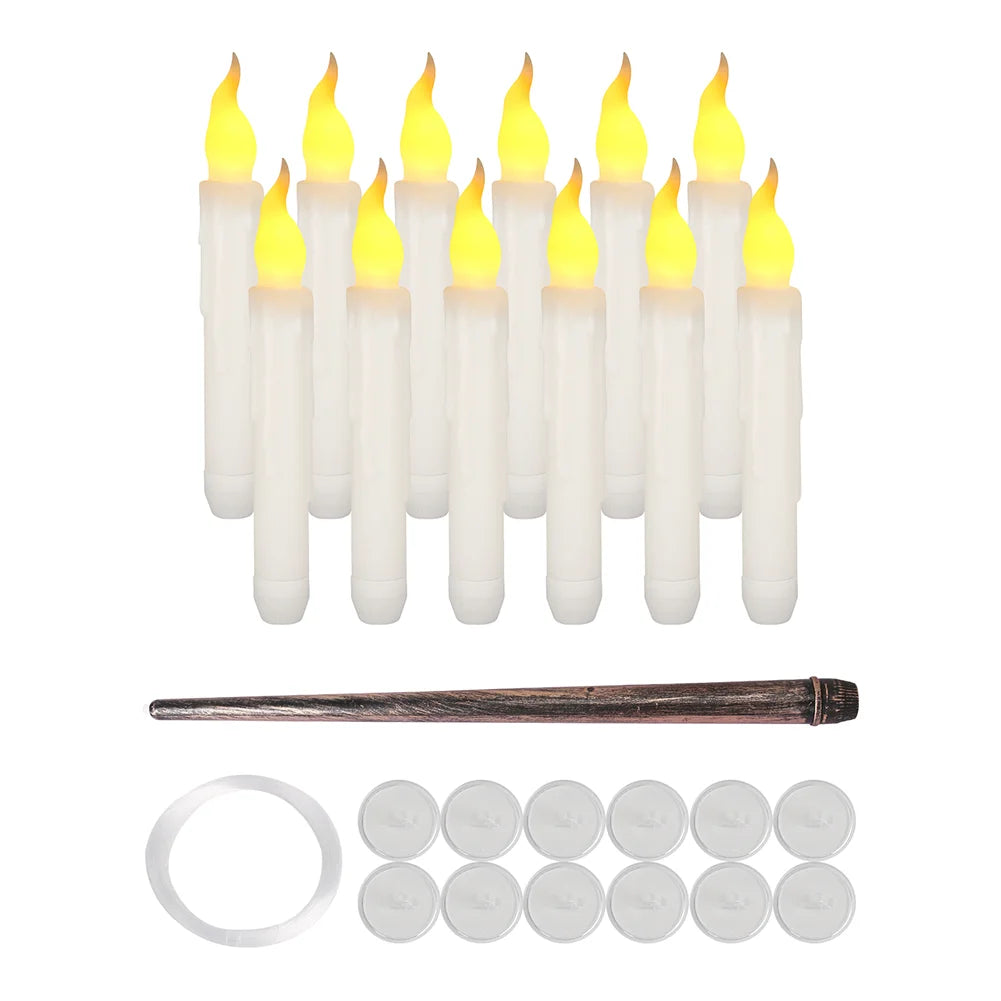 12/24Pcs Flameless LED Candle Battery Operated Flickering Candle For Home