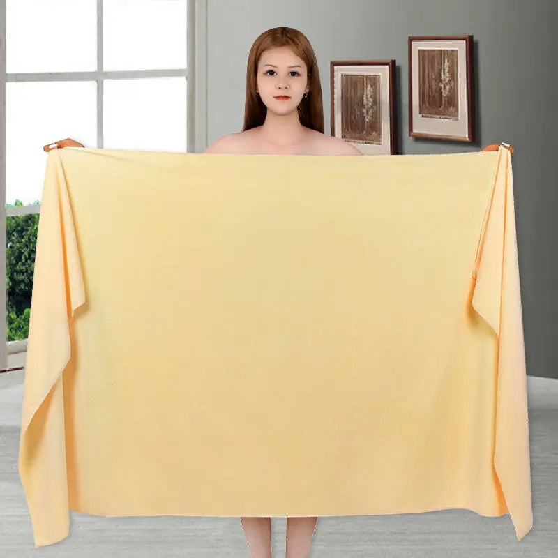 Custom Bath Towe Shower Oversized Towel Laser LOGO for sports, gym, or solon