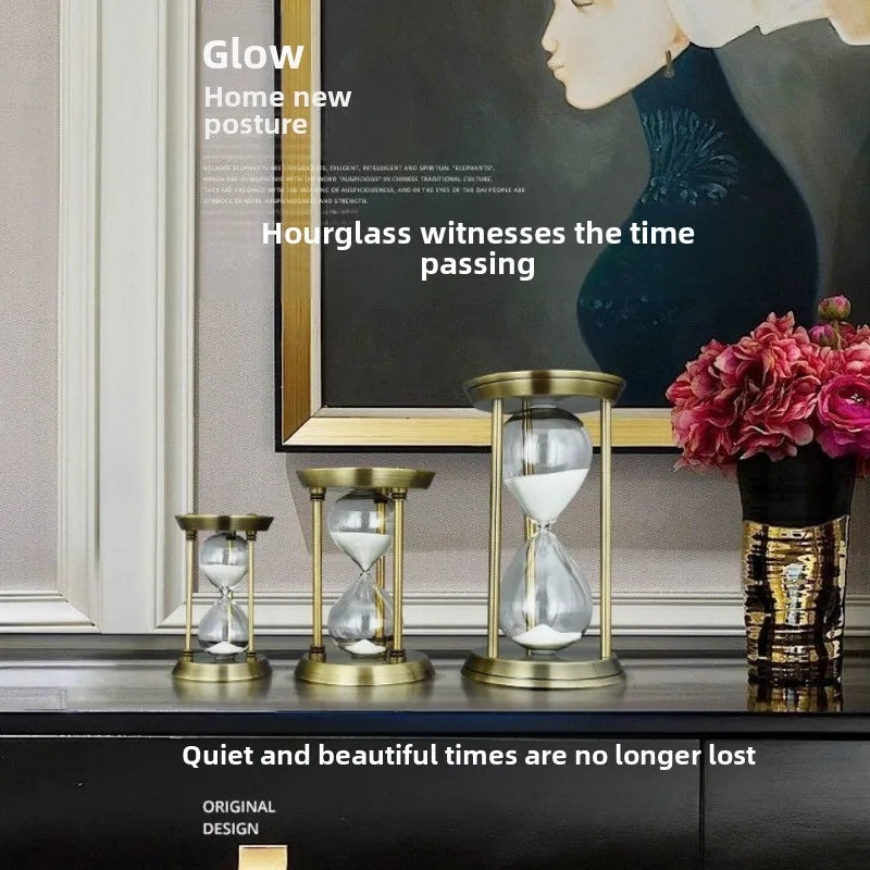European Creative Metal Hourglass Nordic Modern Home Decor For Any Room