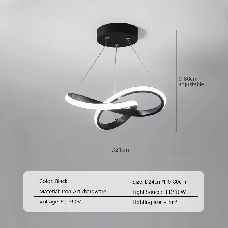 Nordic LED Ceiling Lamp For All Rooms Simple Illumination Light