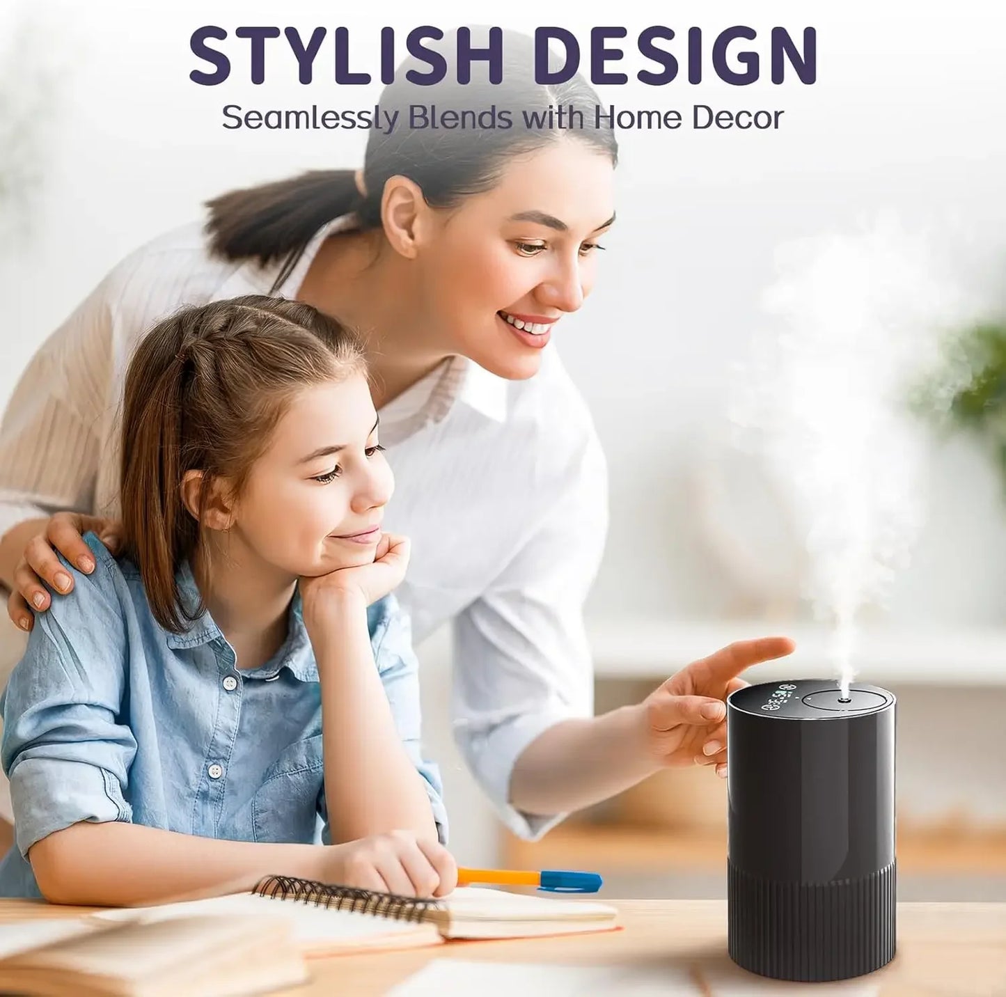 Essential Oil Diffuser Portable Cordless Battery Operated for all Rooms USB Rechargeable