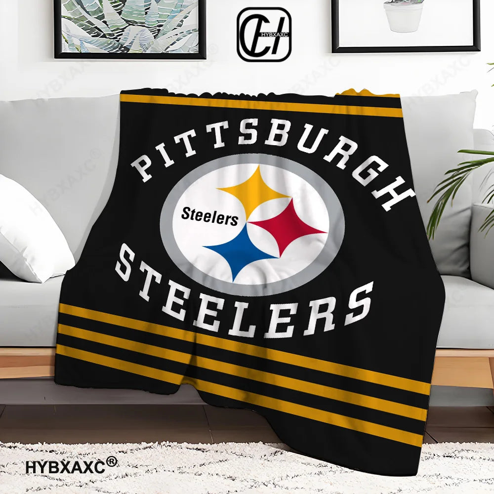 Pittsburgh S-Steelers HD Soft Throw Blanket for All Rooms