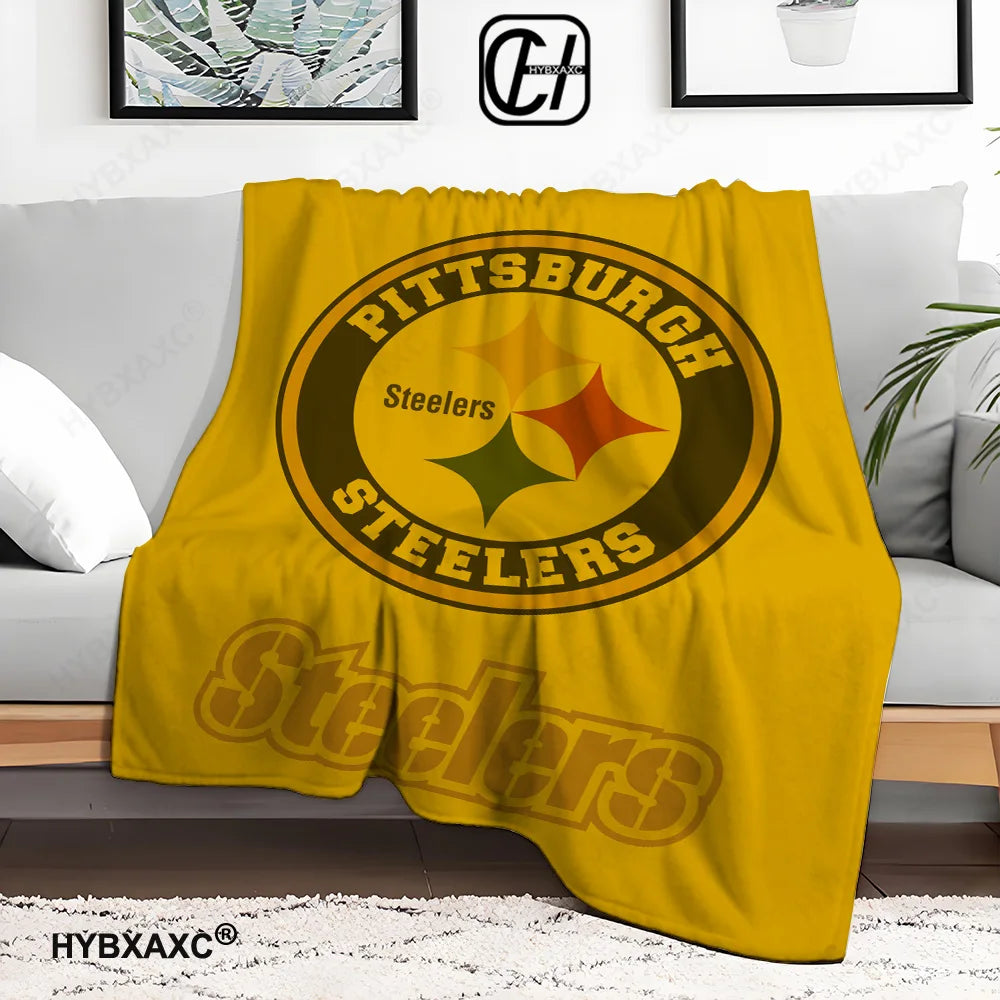 Pittsburgh S-Steelers HD Soft Throw Blanket for All Rooms