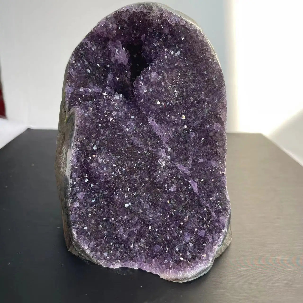1PC Natural Amethyst Crystal Cluster Quartz Raw Crystals Healing Stone Purple Cornucopia Feng Shui Stone