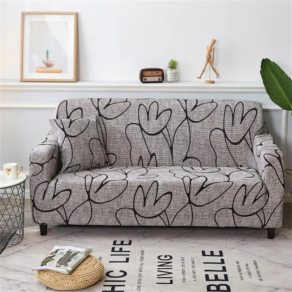 Stretch Plaid Slipcover Elastic Sofa for Living Room Sofa Chair Couch Cover Home Decor