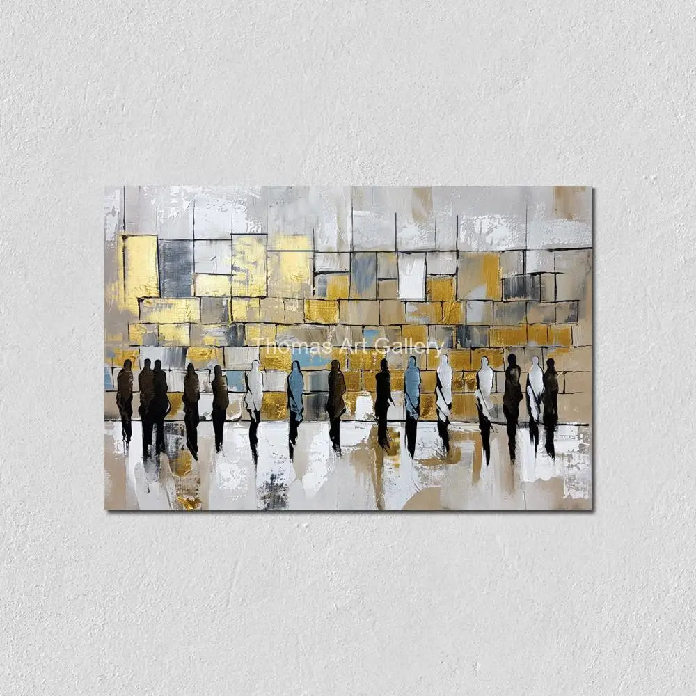 Wall Art Decor Jewish Art Western Blue HD Jerusalem Modern Picture Decor