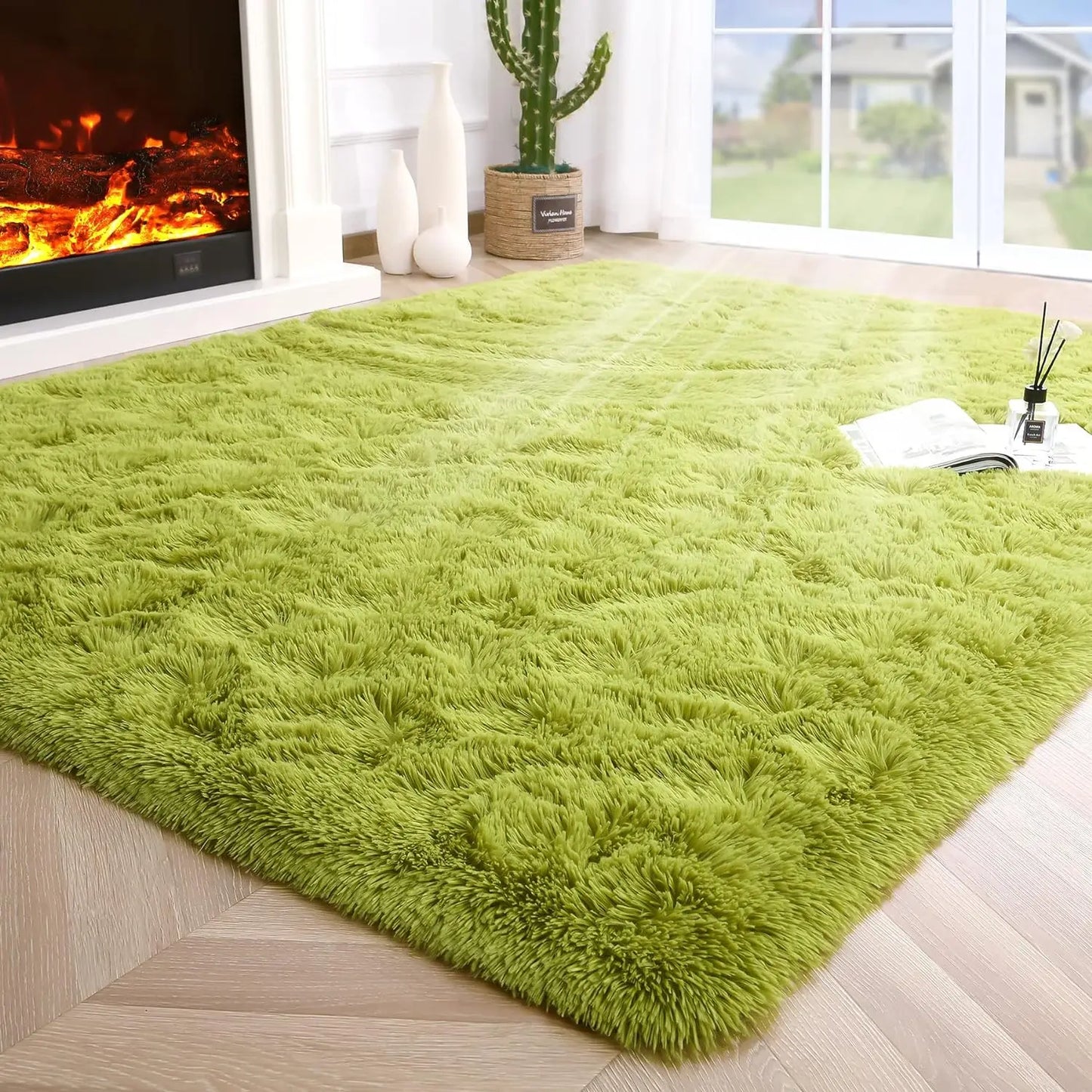 Fluffy Rugs Fuzzy Area Rugs for Room all rooms Soft Carpet Non Slip Rugs for Hardwood Floors Room Decor