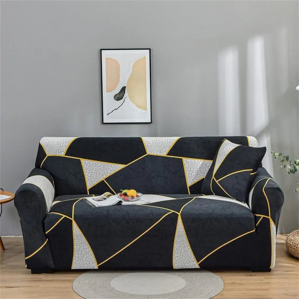 Stretch Plaid Slipcover Elastic Sofa for Living Room Sofa Chair Couch Cover Home Decor